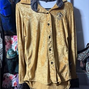 Gold Button Down Shirt